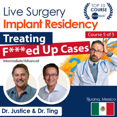 Live Surgery Implant Residency:  Treating F****ed Up Cases